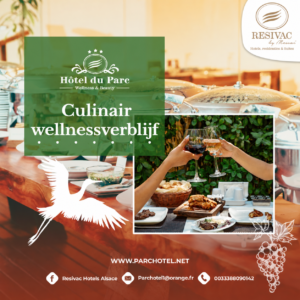 Culinair wellnessverblijf van &eacute;&eacute;n nacht bij H&ocirc;tel du Parc